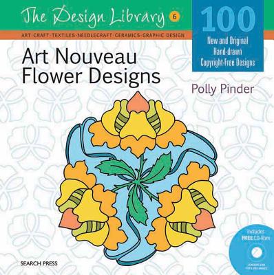 Art Nouveau Flower Designs - Pinder, Polly
