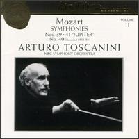 Arturo Toscanini Collection, Vol. 11: Mozart - Symphonies Nos. 39, 41 "Jupiter", No. 40 - NBC Symphony Orchestra; Arturo Toscanini (conductor)