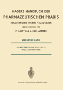 Arzneiformen Und Hilfsstoffe: Teil A: Arzneiformen