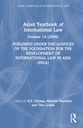 Asian Yearbook of International Law: Volume 14 (2008)