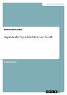 Aspekte Der Sprachlichkeit Von Musik