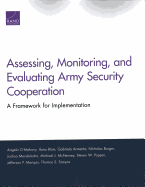 Assessing, Monitoring, and Evaluating Army Security Cooperation: A Framework for Implementation