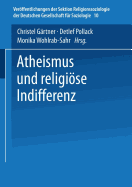 Atheismus Und Religiose Indifferenz