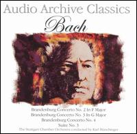 Audio Archive Classics: Bach - Brandenburg Concertos Nos. 2, 3 & 4 - Andr Ppin (flute); Germaine Vaucher-Clerc (continuo); Paolo Longinotti (trumpet); Paul Valentin (oboe);...
