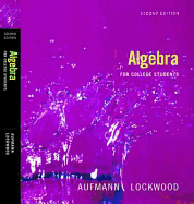 Aufmann, Algebra for College Students 2e