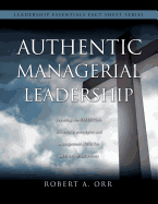 Authentic Managerial Leadership