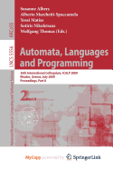 Automata, Languages and Programming - Albers, Susanne (Editor), and Marchetti-Spaccamela, Alberto (Editor), and Matias, Yossi (Editor)