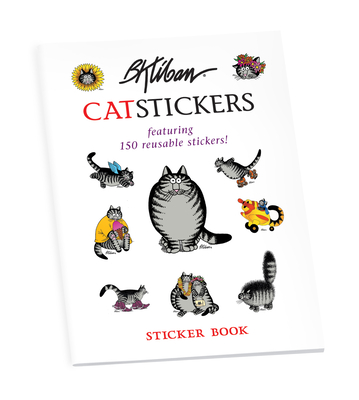 B. Kliban Cat Stickers Sticker Book - 