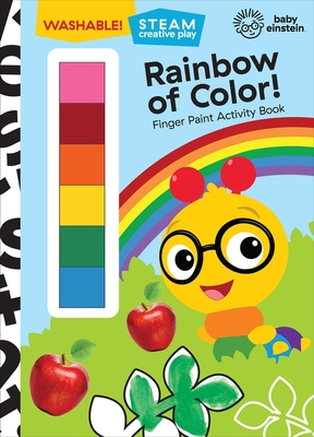 Baby Einstein: Rainbow of Color! Finger Paint Activity Book - Pi Kids