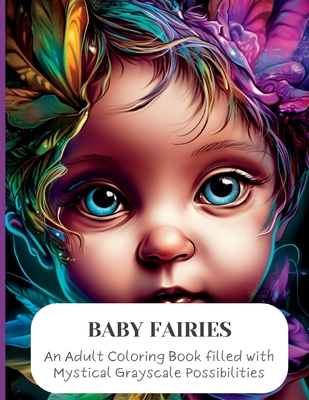 Baby Fairies: An Adult Coloring Book filled with Mystical Grayscale Possibilities - Escapes, Enchanting