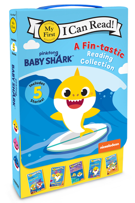 Baby Shark: A Fin-Tastic Reading Collection 5-Book Box Set: Baby Shark and the Balloons, Baby Shark and the Magic Wand, the Shark Tooth Fairy, Little Fish Lost, the Shark Family Bakery - 