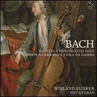 Bach: 6 Suites  Violoncello Solo; Sonate  Cembalo  Viola da Gamba - Filip Kuijken (cello maker); Piet Kuijken (harpsichord); Wieland Kuijken (basse de viole); Wieland Kuijken (cello)