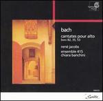 Bach: Alto Cantatas - Chiara Banchini (violin); Ensemble 415; Gordon Murray (organ); Paul Dombrecht (oboe); Ren Jacobs (counter tenor)