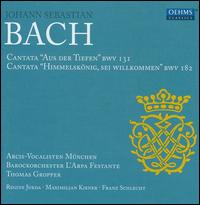 Bach: Cantatas BWV 131 & 182 - Arcis-Vocalisten Mnchen; Franz Schlecht (bass); Maximilian Kiener (tenor); Regine Jurda (alto); L'Arpa Festante;...