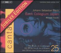 Bach: Cantatas, Vol. 25 - Daniel Taylor (counter tenor); Makoto Sakurada (tenor); Peter Kooij (bass); Yukari Nonoshita (soprano);...