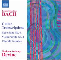Bach: Guitar Transcriptions - Graham Anthony Devine (guitar)