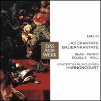 Bach: Jagdkantate BWV 208; Bauernkantate BWV 212 - Alice Harnoncourt (violin); Alois Schlor (horn); Alois Schlor (cornos); Andrea Bischof (violin); Andrew Joy (horn);...