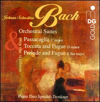 Bach: Orchestral Suites BWV 1006- 1069 for piano duo - Evelinde Trenkner (piano); Sontraud Speidel (piano)