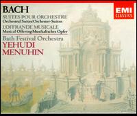 Bach: Suites Pour Orchestre - Archie Camden (bassoon); Elaine Shaffer (flute); Yehudi Menuhin (violin); Yehudi Menuhin (conductor)