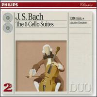 Bach: The 6 Cello Suites - Maurice Gendron (cello)