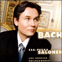 Bach Transcriptions - Los Angeles Philharmonic New Music Group; Esa-Pekka Salonen (conductor)