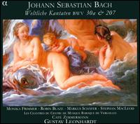 Bach: Weltliche Kantaten, BWV 30a & 207 - Caf Zimmermann; Markus Schafer (tenor); Monika Frimmer (soprano); Monika Frimmer (soprano); Robin Blaze (alto);...