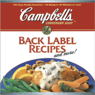 Back Label Recipes and More! - Campbell's, and Meredith, Integrated Marketing (Editor)