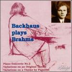 Backhaus Plays Brahms, Volume 2