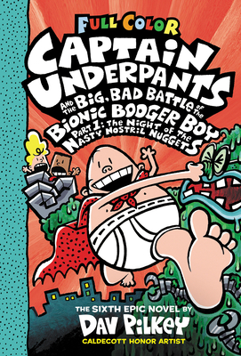 Bad Battle of the Bionic Booger Boy 1 Captain Underpants and the Big - Pilkey, Dav