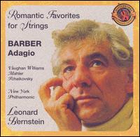 Barber's Adagio: Romantic Favorites for Strings - John Corigliano Sr. (violin); Leonard Bernstein (harpsichord); New York Philharmonic; Leonard Bernstein (conductor)