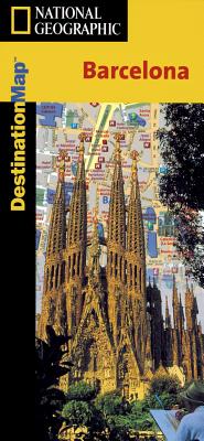 Barcelona - Destinations Map - National Geographic Society, and Laminating Services