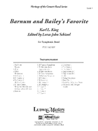 Barnum and Bailey's Favorite: Conductor Score
