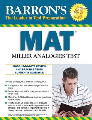 Barron's MAT: Miller Analogies Test - Sternberg, Karin, and Sternberg, Robert J.