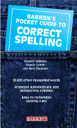 Barron's Pocket Guide to Correct Spelling
