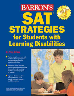 Barron's SAT Strategies for Students with Learning Disabilities - Welkes, Toni