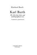 Barth His Life from Letters - Busch, Eberhard