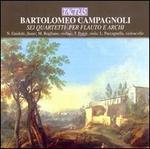 Bartolomeo Campagnoli: Sei Quartetti per Flauto e Archi - Luca Paccagnella (cello); Marco Rogliano (violin); Nicola Giudetti (flute); Tommaso Poggi (viola)