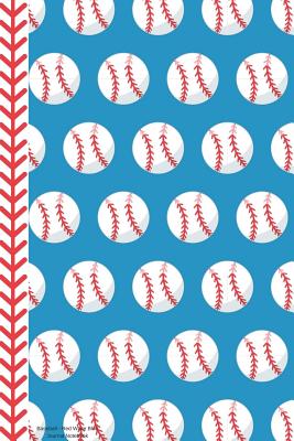 Baseball Red White Blue Journal Notebook: 100 Pages 6 X 9 Dot Grid Writing Pages Paper Player Game Coach Team Fan Diary Planner to Do List - Creations, Rengaw