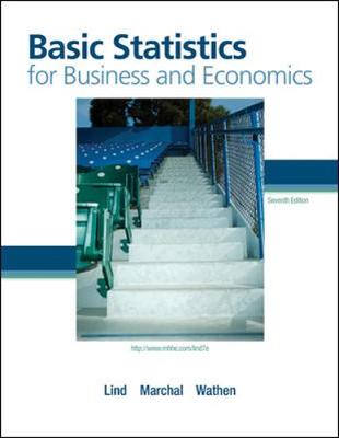 Basic Statistics for Business and Economics with Formula Card - Lind Douglas, and Marchal William, and Wathen Samuel