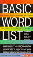 Basic Word List - Brownstein, Samuel C, and Weiner, Mitchel, and Green, Sharon Weiner