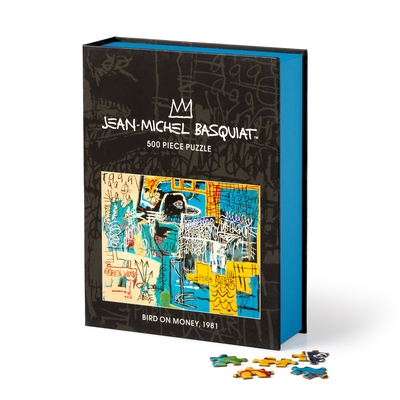 Basquiat Bird on Money 500 Piece Book Puzzle - Galison, and Basquiat, Jean-Michel