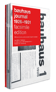 BAUHAUS JOURNAL 1926-1931: facsimile edition