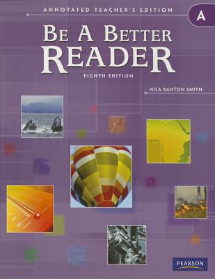 Be a Better Reader Level a Ate - Smith, Nila Banton