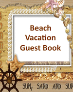 Beach Vacation Guest Book