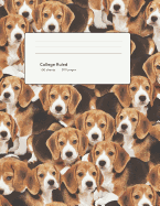 Beagle Puppy Composition Book: Baby Beagle Notebook: Beagle Dog Puppy, 8.5"x11" (200 Pages) Blank Composition Notebook College Ruled, Use It for College or School or as a Journal, Write about Your Beagle Puppies, Write Down Beagle Facts and Favorite Beagl