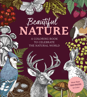 Beautiful Nature Coloring Book: A Coloring Book to Celebrate the Natural World - More Than 100 Pages to Color - Editors of Chartwell Books