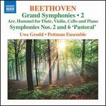 Beethoven: Grand Symphonies, Vol. 2  arr. Hummel for Flute, Violin, Cello and Piano