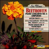 Beethoven: Piano Concerto No. 5; Piano Sonata No. 8 - Anton Dikov (piano); Istvan Szekely (piano); Sofia Philharmonic Orchestra; Emil Tabakov (conductor)