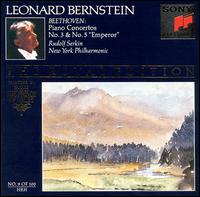 Beethoven: Piano Concertos Nos. 3 & 5 - Rudolf Serkin (piano); New York Philharmonic; Leonard Bernstein (conductor)