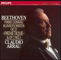 Beethoven: Piano Sonatas Op. 13 "Pathtique" & Op. 2 No. 3  - Claudio Arrau (piano)